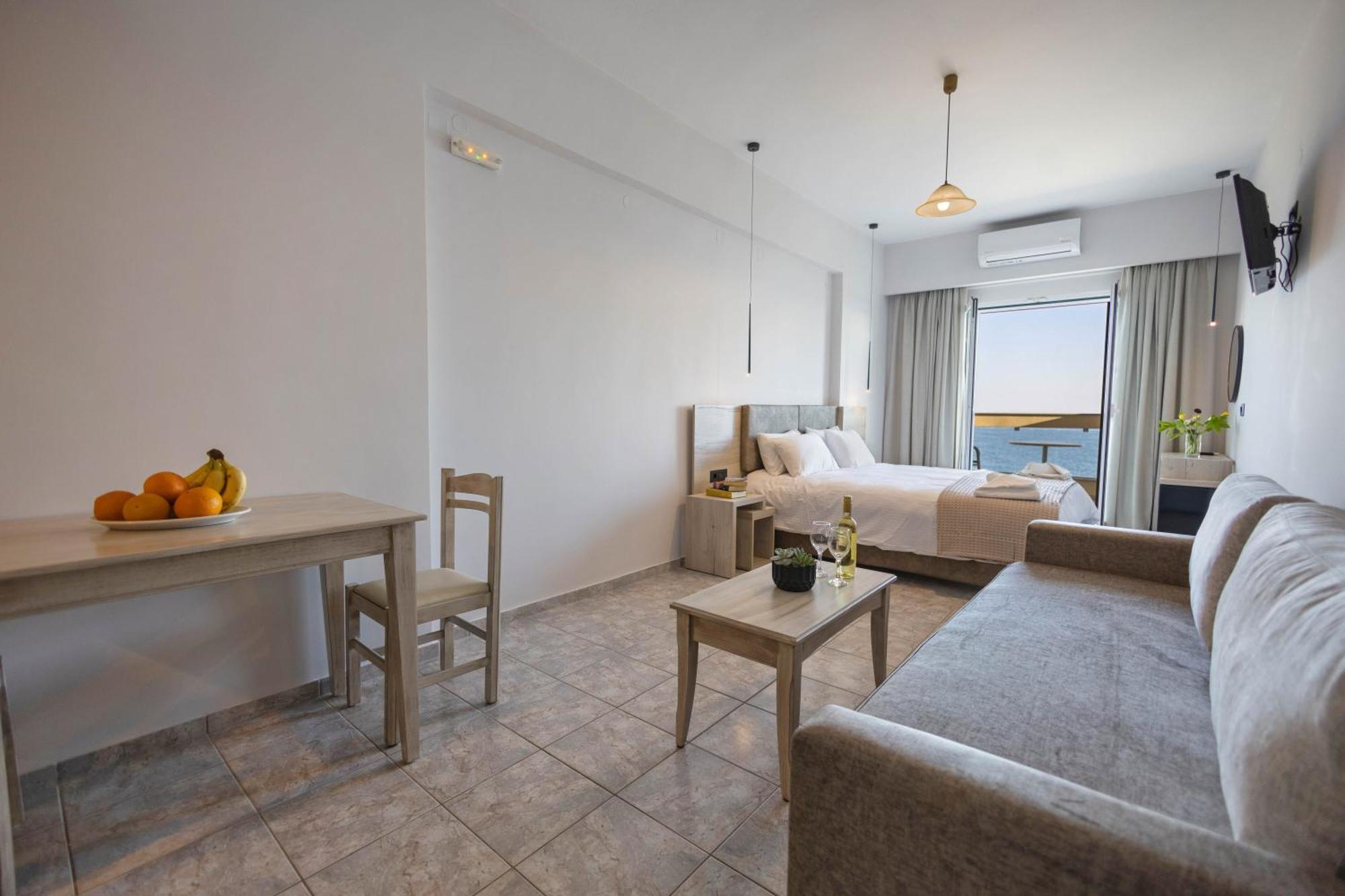 Santa Marina Apartments Rodákino Kültér fotó